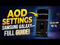 Samsung Galaxy Always On Display Settings – Full Guide