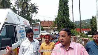 PMC | Ponda  | Hearse Van & Portable Morgue  | Donated by MRF | Ravi Naik | Prudent Network | 171023