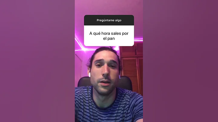 #shorts | #qna | ¿a qué hora sales por el pan?