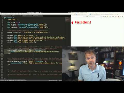 Kom igång med JavaScript och skriv din första kod #10