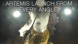 Artemis I Launch from Every Angle! 20+ Minutes of Awesome Footage from NASA!