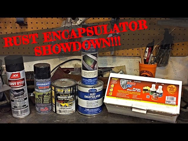 Best Rust Encapsulating Paint POR-15, KBS, Eastwood Platinum, Raptor  Liner & More. 