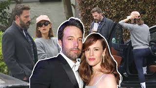 Ben Affleck and Jennifer Garner spotted having a serious conversation