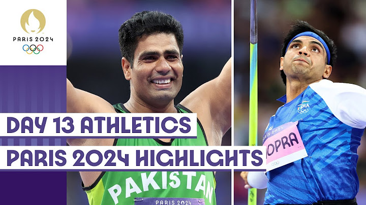 Nadeem breaks Olympic record and wins 🥇 , Neeraj wins 🥈 in Men’s Javelin on Day 13 | Paris 2024