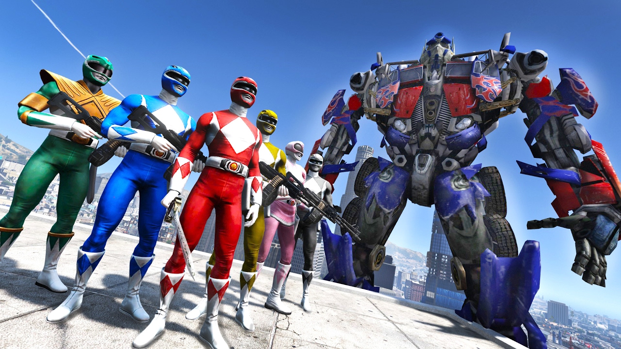 Power ranger gta 5 фото 13