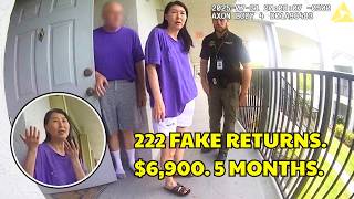 $6,900 Publix Refund Scam: Cashier Reprinted Receipts, Says It Made Her Happy | Bodycam Analysis