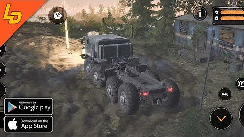 Mudrunner Mobile | Mission 4- Night Safari | Android Gameplay.