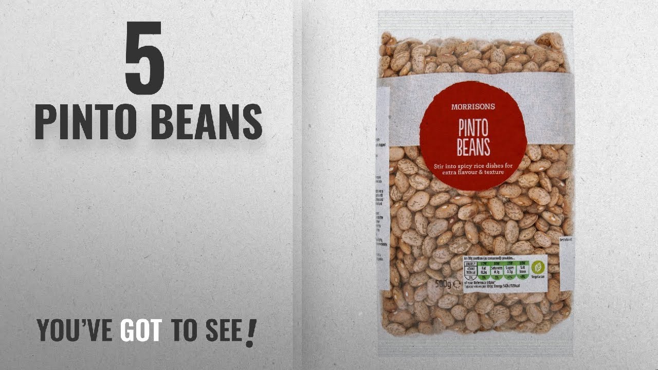Top 10 Pinto Beans [2018] Morrisons Pinto Beans, 500g YouTube
