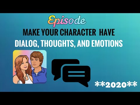 Episode Tutorial: Speech Bubbles, Thought Bubbles, and Emotions (2020 UPDATE)