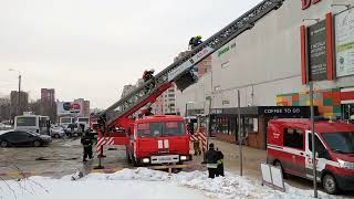 Губернатор не уважил пожарных, а они так старались... показательные выступления, Ковров 20 января