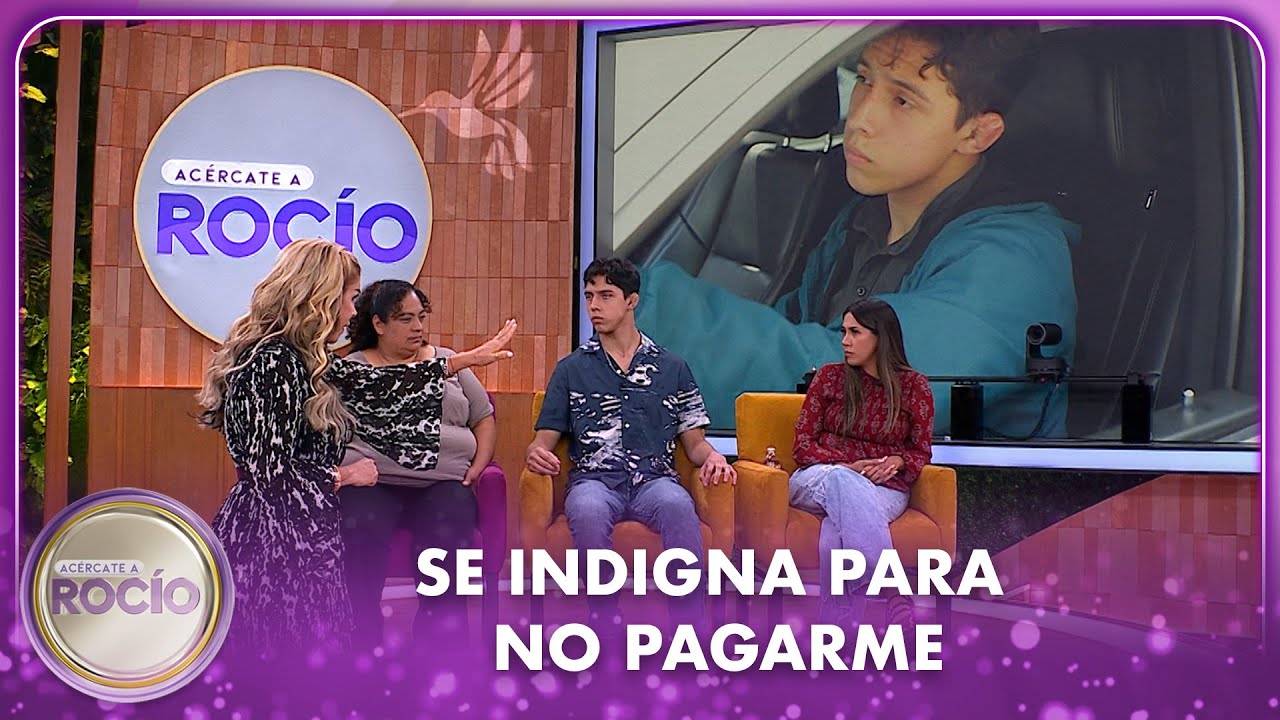 Se indigna para no pagarme | 22.08.25 | Acércate a Rocío