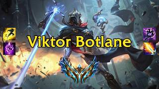 SoloQ Challenger Viktor botlane gameplay by Jopa