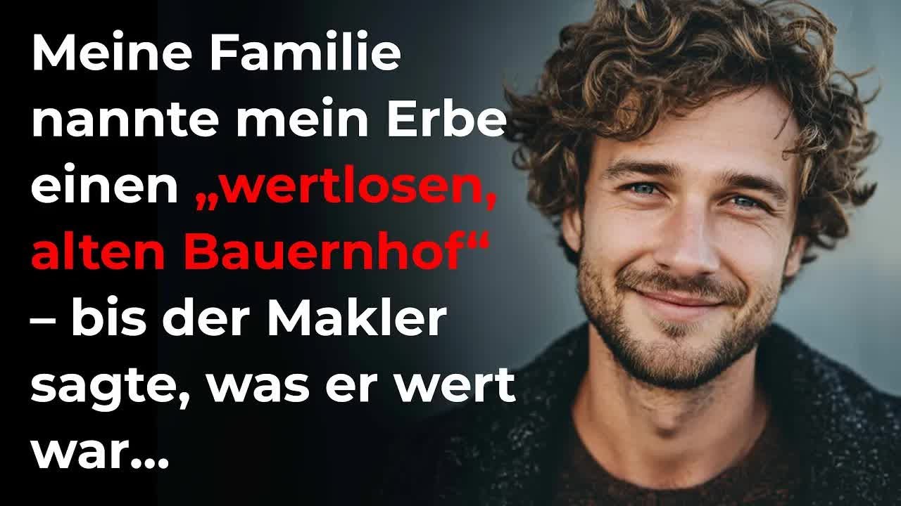 Meine Familie nannte mein Erbe einen „wertlosen Bauernhof“ – bis der Makler sagte, was er wert w