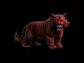 (Panthera tigris demonos) Demonstrike tiger (Tiger) (Male Mid-Aged adult)