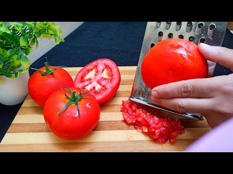 Vidéo: Comment Râper Une Tomate