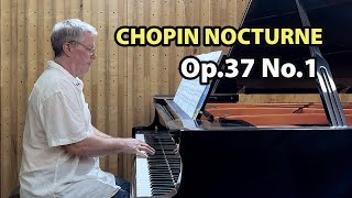 Chopin Nocturne Op.37 No.1 - Paul Barton, FEURICH 218 piano
