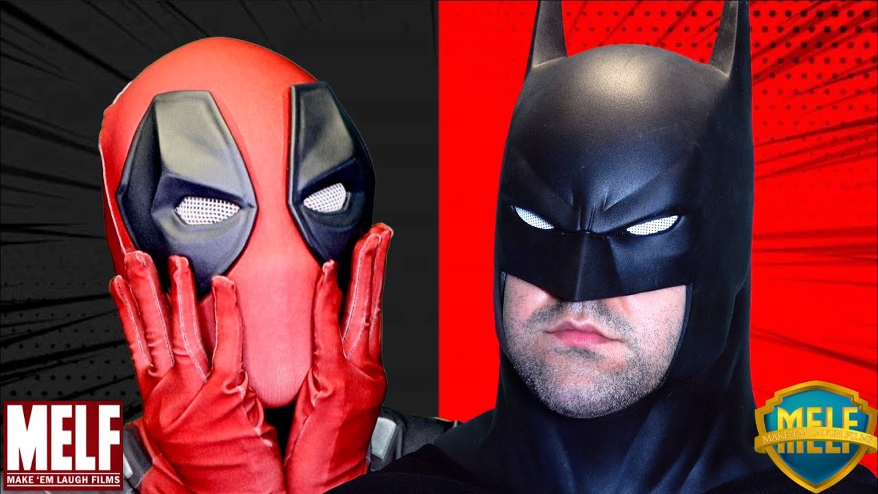 Batman Meets Deadpool Part 1!! | Epic Marvel DC Crossover!! - YouTube
