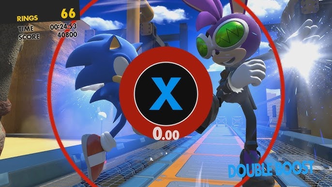 Sonic Forces Glitch - Slow Double Boost 