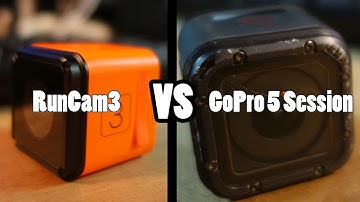 RunCam3 vs GoPro Hero 5 Session // Video Side-by-side