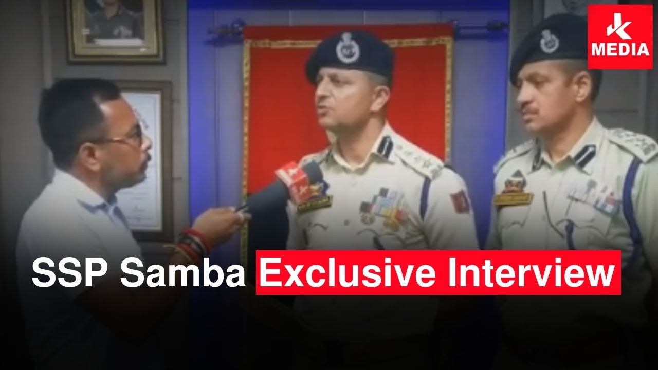 SSP Samba Vinay Kumar Sharma Exclusive with JK Media - YouTube
