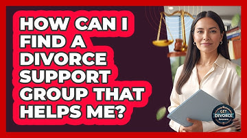 How Can I Find A Divorce Support Group That Helps Me? - Get Divorce Answers