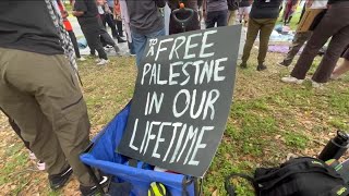 ProPalestine demonstration moves off USF campus following Tuesday's arrests