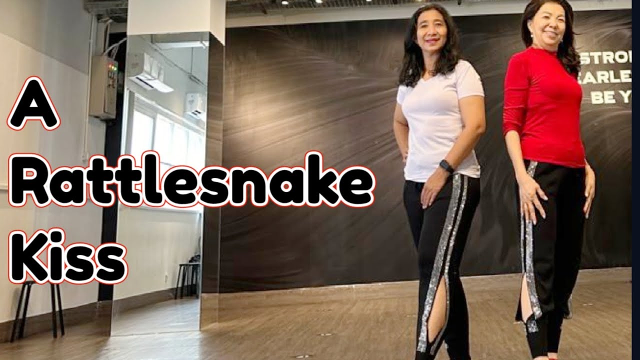 A Rattlesnake Kiss Line Dance // Demo by Forever Young - YouTube