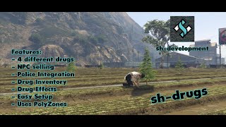 sh-Drugs | STANDALONE DRUG SYSTEM | FiveM Script