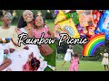 🌈 Rainbow Picnic TikTok Challenge With My 2 Daughters! Gone Crazy!