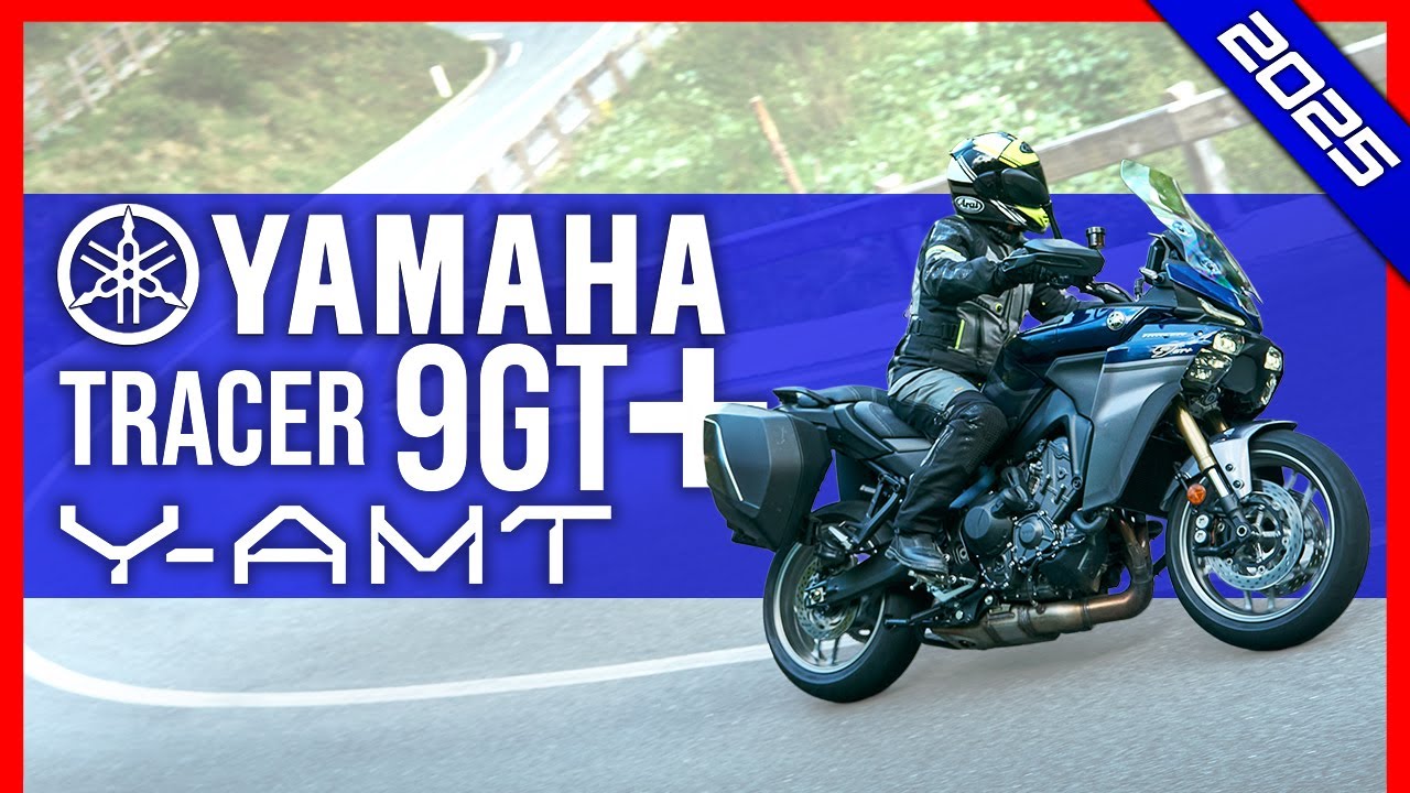 Prueba Yamaha Tracer 9GT+ Y-AMT 2025 | Impresionante ruta alpina cruzando tres países