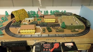 2019 07 21 Custom Army Marx CV Clockwork 5-Unit Train