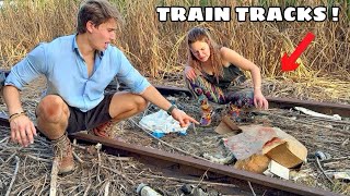 WE FOUND ANIMALS DUMPED on the TRAINTRACKS !