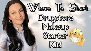 DRUGSTORE MAKEUP STARTER KIT 2024! Back To Basics!