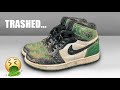 Restoring TRASHED Jordan 1's with RESHOEVN8R!