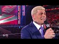 Cody Rhodes Return Promo - WWE Raw 4/4/22 (Full Segment)