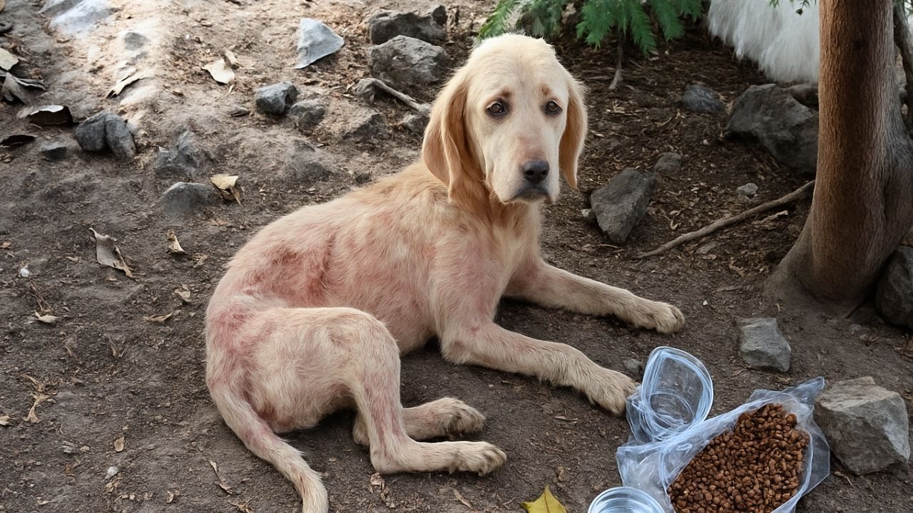 Старая собака легла умирать под деревом — и тут всё изменилось.
