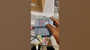 MITSUBISHI AC VFD DRIVE PARAMETERS SET #automation #mitsubishi #acdrive #industrial #elctrical