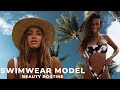 Swimwear Model beauty routine | body hair removal, skincare, etc.
