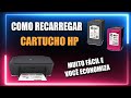 Como recarregar cartucho Impressora HP