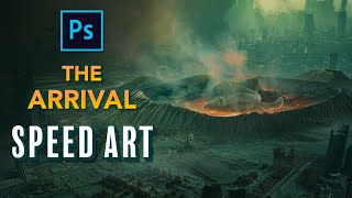 THE ARRIVAL - Photo Manipulation Speed Art using PHOTOSHOP!