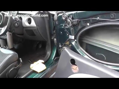 Mini Door Card Removal R50 R52 R53 Cooper S One JCW