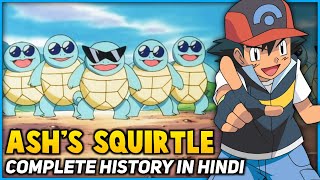 The Complete History of Ash's Squirtle | Ash's Squirtle Backstory Explained in Hindi