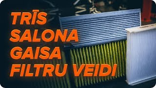 SEAT Salona filtrs noslēpumi nomaiņa - bezmaksas video instrukcijas