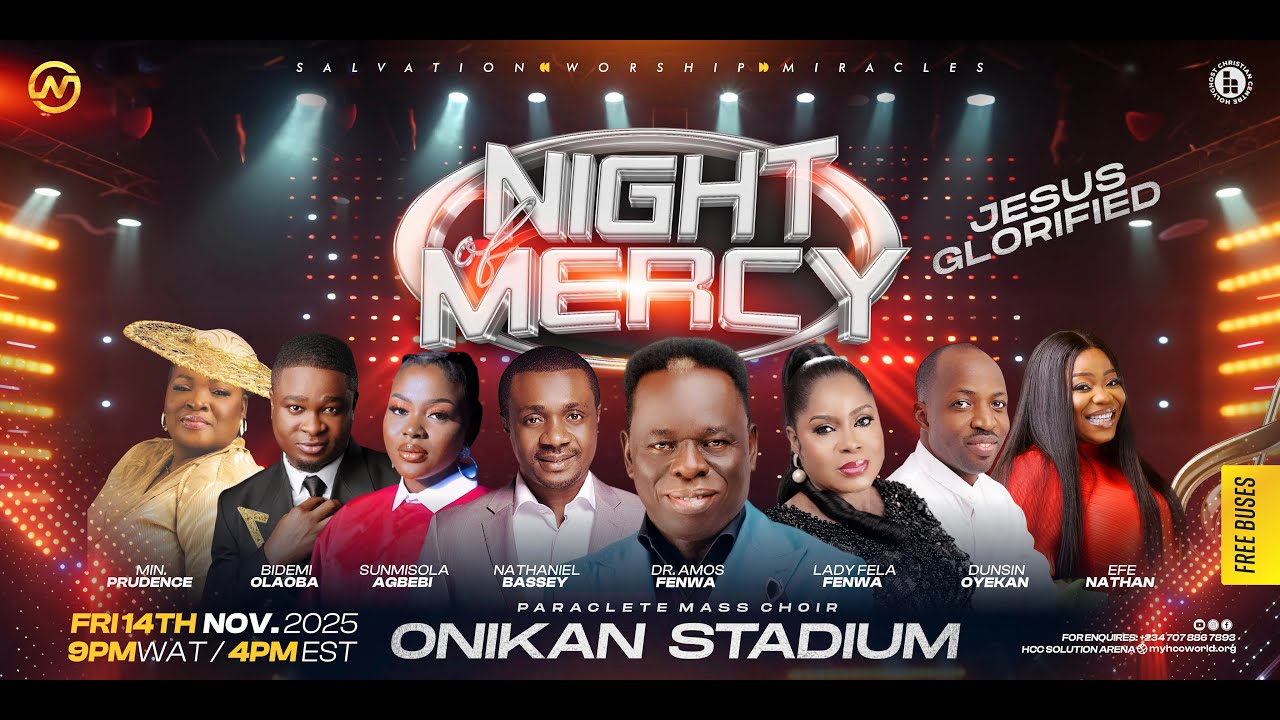 NIGHT OF MERCY 2025 || PASTOR AMOS FENWA