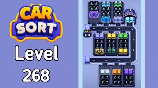 Car Sort: Color Puzzle Level 268 Walkthrough Solution