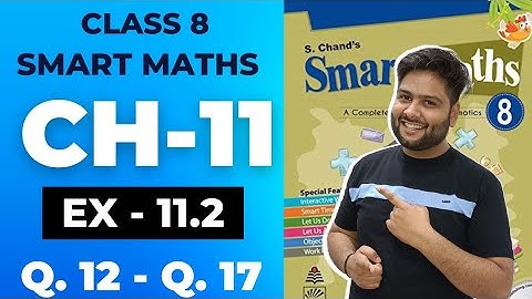 Smart Maths Class 8, Chapter - 11 || Exercise 11.2 || Mensuration