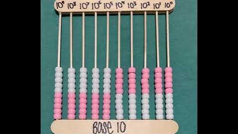 Base 10 and Base 5 Abacus Project
