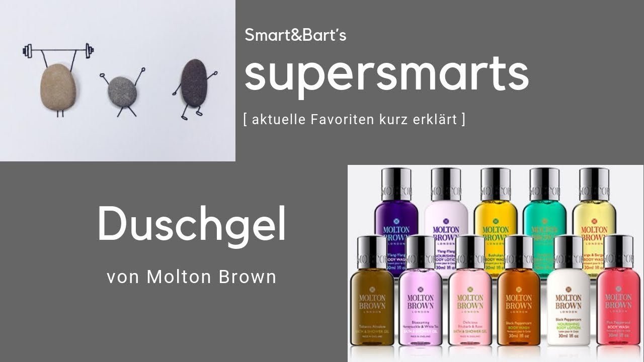 Molton Brown I smart&bart's supersmarts - aktuelle Favoriten Männerpflege
