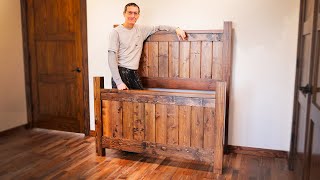 How To Build a Farmhouse Headboard