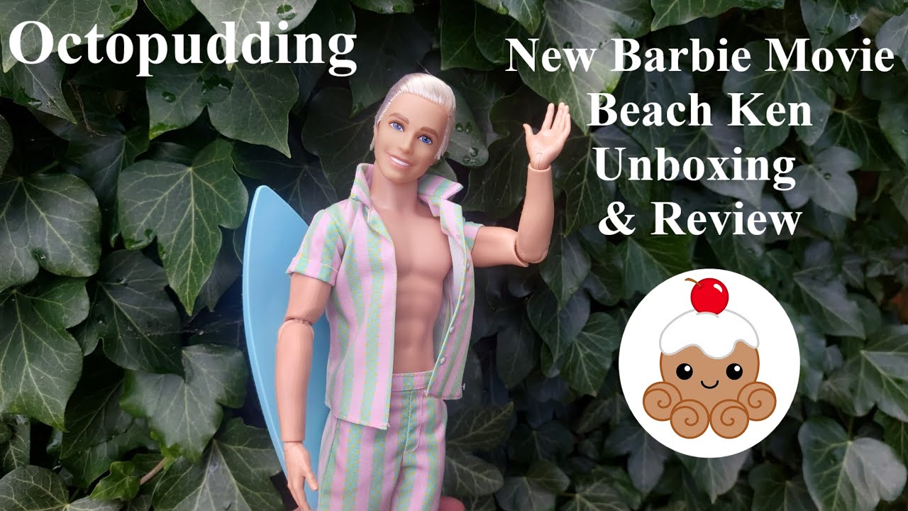 Big Changes for Barbie 2023 Movie Beach Ken Doll Core Unboxing